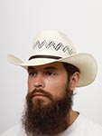 Шляпа STETSON арт. 3198516 WESTERN VENTED TOYO (белый)